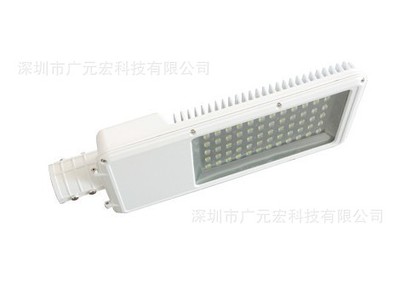 深圳大功率LED路灯头60w美国普瑞光源，台湾明纬电源，可过UL认证