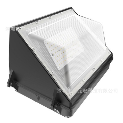 100W120瓦80w60w LED玻璃壁燈 IP65 戶外壁燈 防鹽霧美式pc罩壁燈