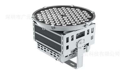 led投射灯500W led投光灯10度15°100米聚光灯探照灯圆形400w300w