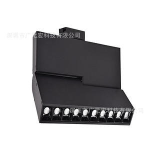GYH新款LED軌道線(xiàn)條燈5W10W畫(huà)廊酒店工程專(zhuān)用長(cháng)條線(xiàn)性射燈歐司朗