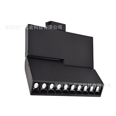 GYH新款LED軌道線(xiàn)條燈5W10W畫(huà)廊酒店工程專(zhuān)用長(cháng)條線(xiàn)性射燈歐司朗