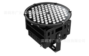 LED投射燈500W 聚光集魚(yú)燈DMX512塔吊燈 投光燈 400W 300 瓦RGBW
