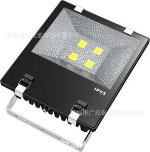 廣元宏 龍崗鰭片塑料投光燈 100w200w300w400w led投光燈泛光燈