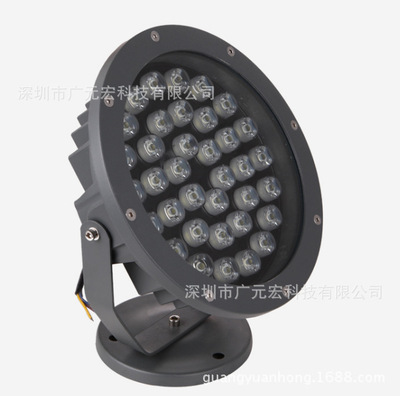 LED投射燈投光燈9W12W聚光燈草地燈戶(hù)外射燈廣告招牌照樹(shù)戶(hù)外防水