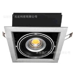 COB單頭格柵斗膽燈5Wcob斗膽燈單頭斗膽燈格柵燈 cob10W15W福建