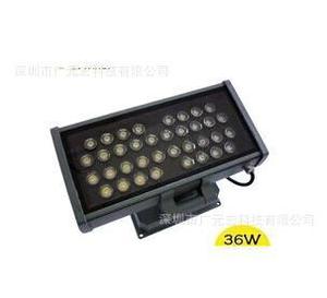 廣元宏LED洗墻燈24W30W36W投射燈投光燈RGB洗墻燈七彩紅綠藍光