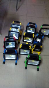 10W大功率 LED投光燈泛光燈 可移動(dòng)LED投光燈室內外照明二檔調光