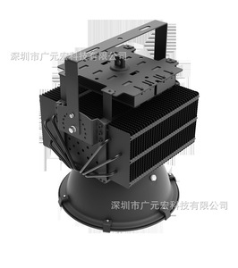 廣元宏400wled投光燈 高爾夫球場(chǎng) 400W鰭片led工礦燈 足球場(chǎng)照明