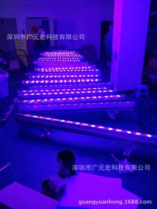 廣元宏LED洗墻燈七彩洗墻燈  24w12w18w36w48w54w72wdmx512控制器